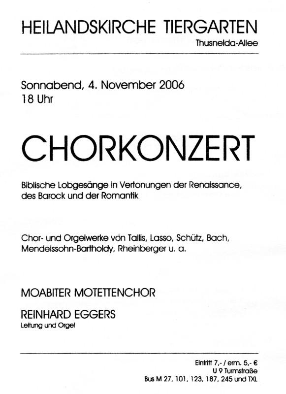 Konzert 2006